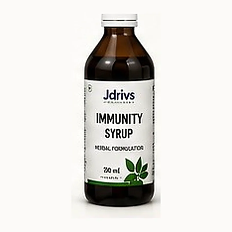 Jdrivs PET bottle, herbal immunity syrup 200ml