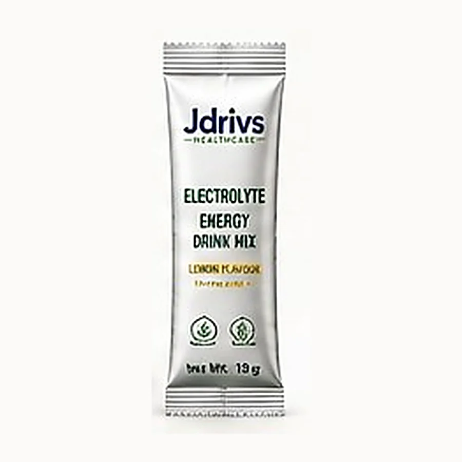 Jdrivs sachet, electrolyte energy drink mix